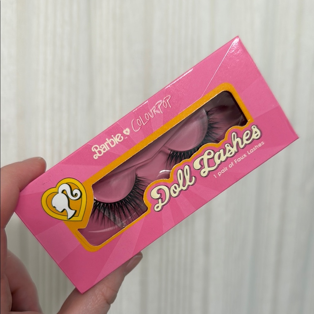 NIB🎉 Barbie x Colourpop Doll Lashes Faux Falsies